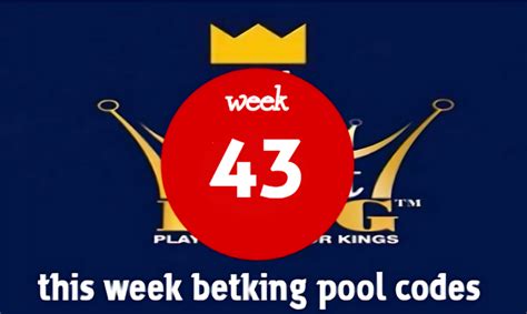 betking pool week 6  Browse our website weekly for your advanced football pools fixtures embedded with Betking booking codes for your optimum convenience